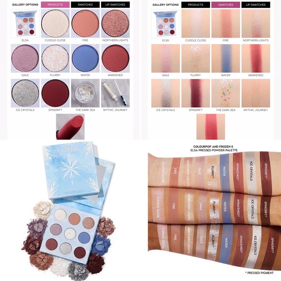 Colourpop x Disney Frozen 2 SE Elsa Collection NIB - Picture 4 of 8